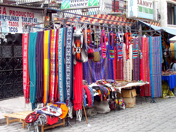The colors of Otavalo